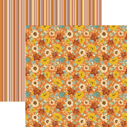 Autumn Flowers 12x12 in Autumn Vibes collection by Reminisce