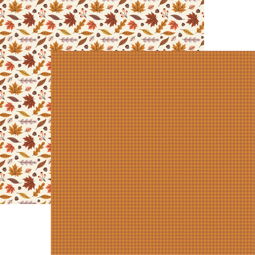 Hello Autumn 12x12 paper in Autumn Vibes collection by Reminisce