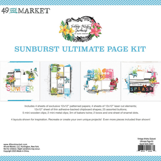 Sunburst Ultimate Page Kit in Sunburst collection by 49 & Market