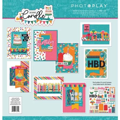 Add Another Candle Card Kit by PhotoPlay