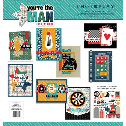 You're the Man Card Kit by PhotoPlay Paper