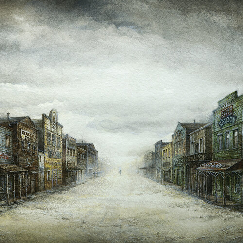 Ghost Town 12x12 paper Trading Post Collection by Reminisce