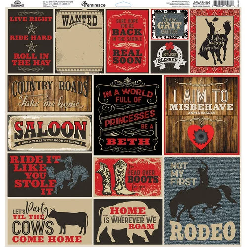 Trading Post Stickers Trading Post Collection by Reminisce