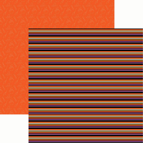 Wicked Stripes 12x12 paper Wicked collection by Reminisce