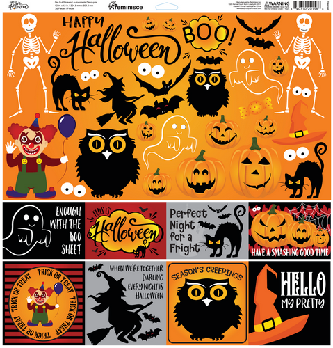 This is Halloween Sticker Sheet in This is Halloween collection by Reminisce