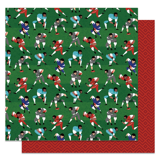 Special Teams 12x12 paper in MVP Football collection by PhotoPlay Paper