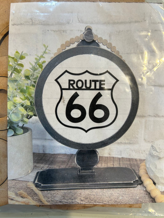 Route 66 Drop-In for Tabletop Sign Holder