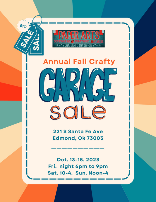 Fall Garage Sale  Seller Sign Up