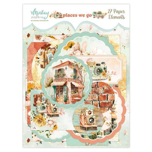Places We Go Embellishment Paper Elements by Mintay