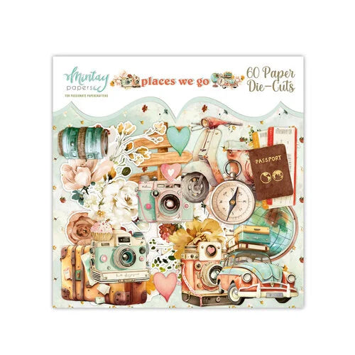 Places We Go Embellishment Paper Die Cuts by Mintay