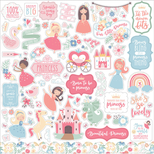 Our Little Princess Element stickers