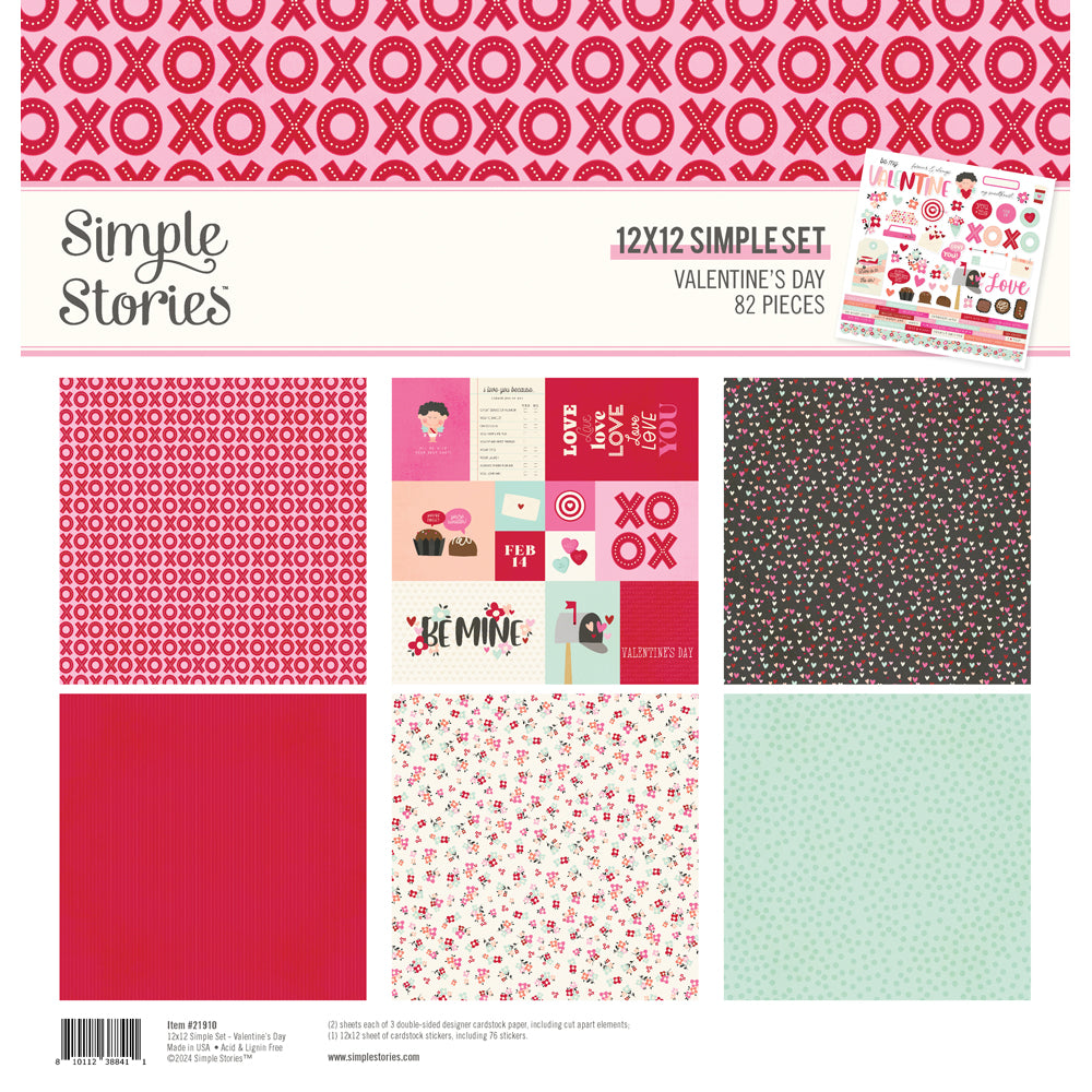 Valentine’s Day Simple Set by Simple Stories