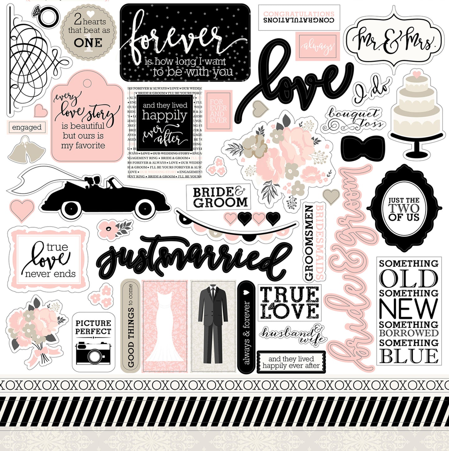 Wedding Bliss Element Stickers