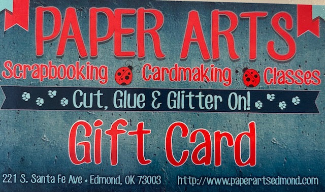 Paper Arts Gift Card