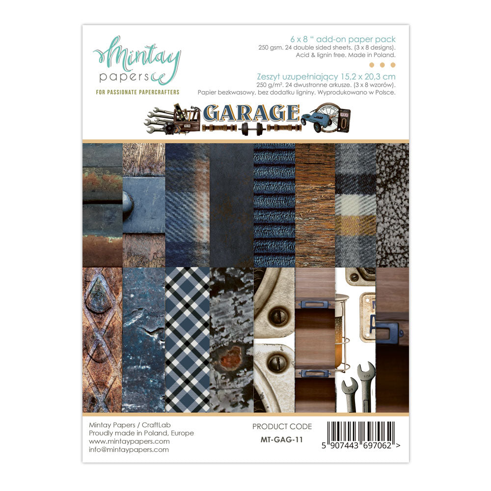 Mintay Collection Garage 6x8 Add-on Paper Pad
