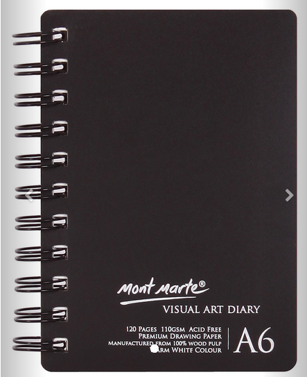 Visual Art Diary A6 (4.1" x 5.8")