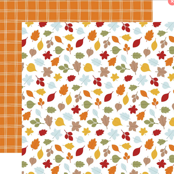 Fall Fever Falling for Fall  12x12 Echo Park Fall Fever Collection