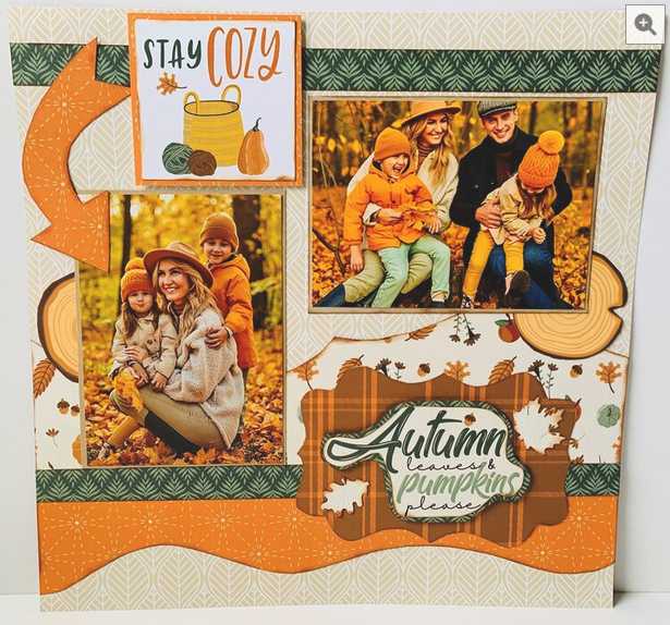Autumn Vibes 12x12 Cozy Fall collection