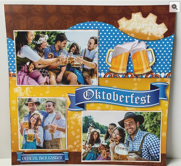 Roll Out the Barrel 12x12 Oktoberfest collection Reminisce