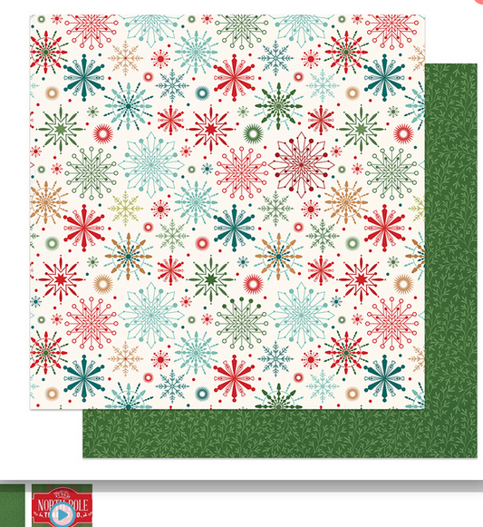 Frosty North Pole Trading Co collection PhotoPlay Paper