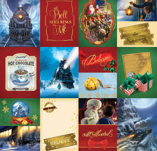 All Aboard Tags The Polar Express Collection Paper House Productions