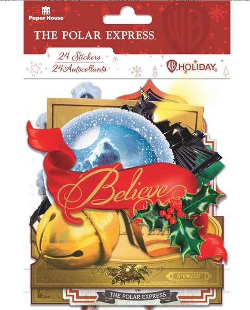 The Polar Express Die Cut Sticker Pack