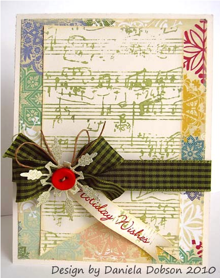 Cover a Card Music stamp set by Impression Obsession