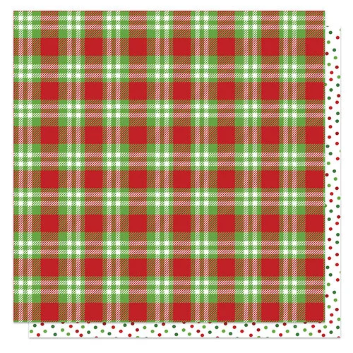 Happy Pawlidays 12x12 paper Santa Paws collection by PhotoPlay Paper