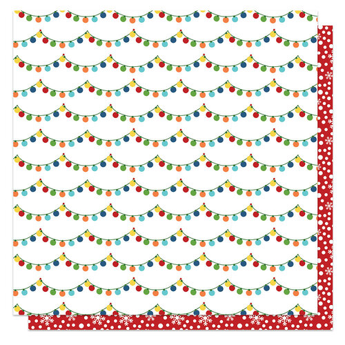 Dear Santa 12x12 paper Santa Paws collection by PhotoPlay Paper