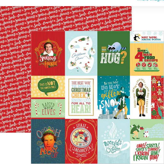 Christmas Cheer Tags Elf Collection by Paper House Productions