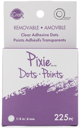 iCraft Pixiie Dots Adhesive Dots 1/4"