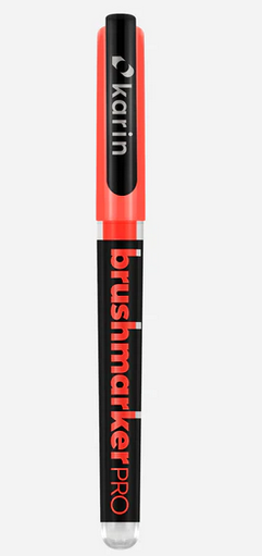 Brushmarker Pro Neon Orange Red 4020