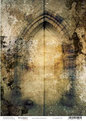 Arch distressed Rice Paper