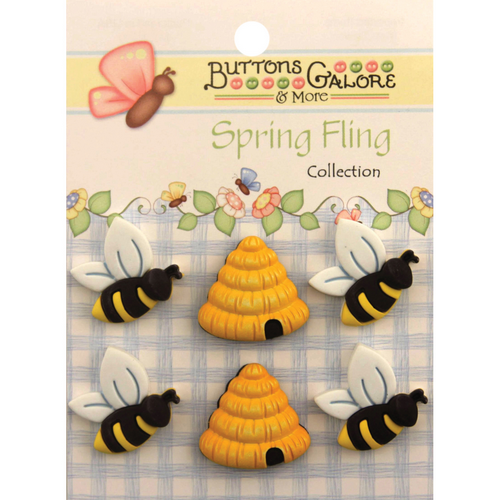 Busy Bee Pack 4 bees with Hive