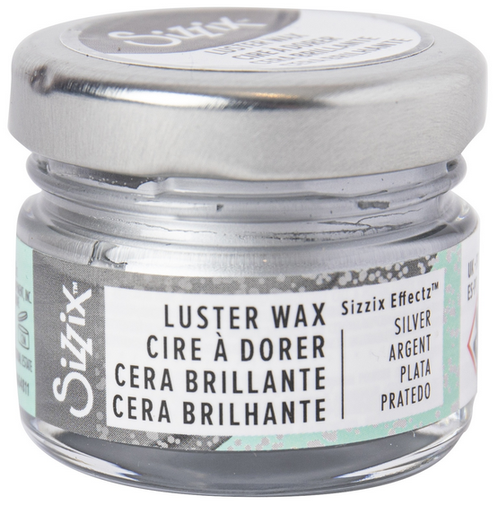 Silver Lustre Wax by Sizzix