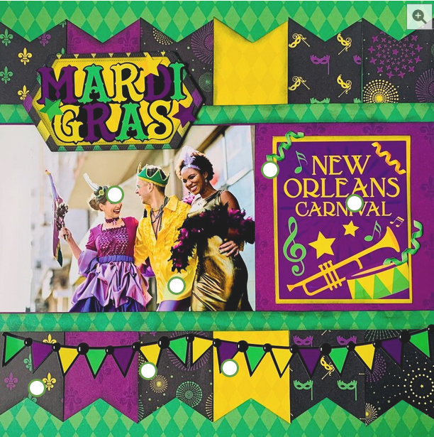 Mardi Gras Masquerade Mardi Gras collection by Reminisce