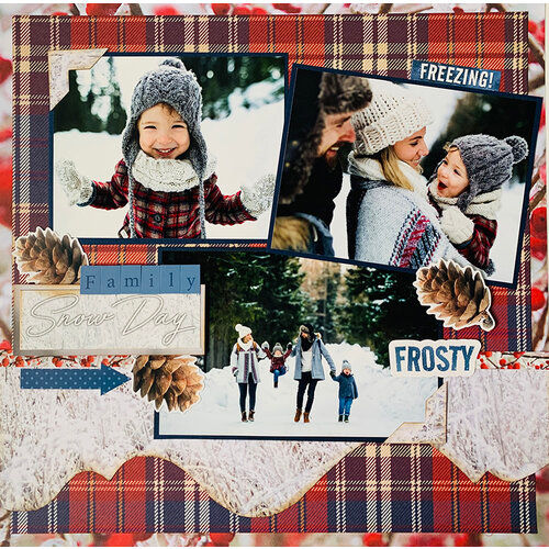 Snow Leap 12x12 Winter Canvas Collection by Reminisce
