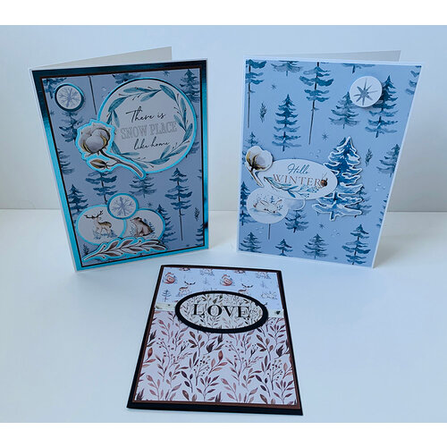 Wild Forest 12x12 Paper Cozy Winter Collection by Reminisce