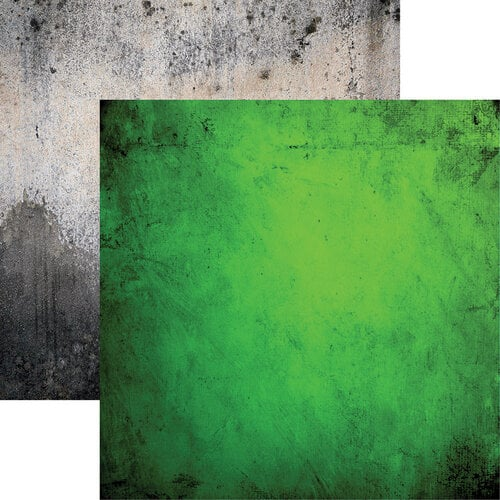Green Grunge 12x12 Garage Grunge Collection by Reminisce