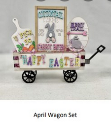 Easter Wagon Set