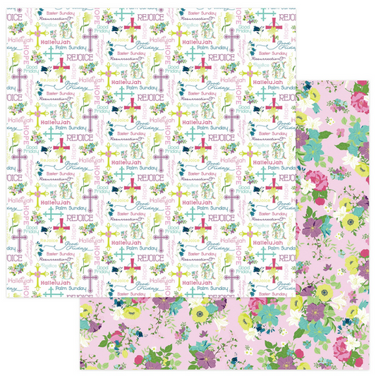 Hallelujah 12x12 Easter Joy collection by PhotoPlay