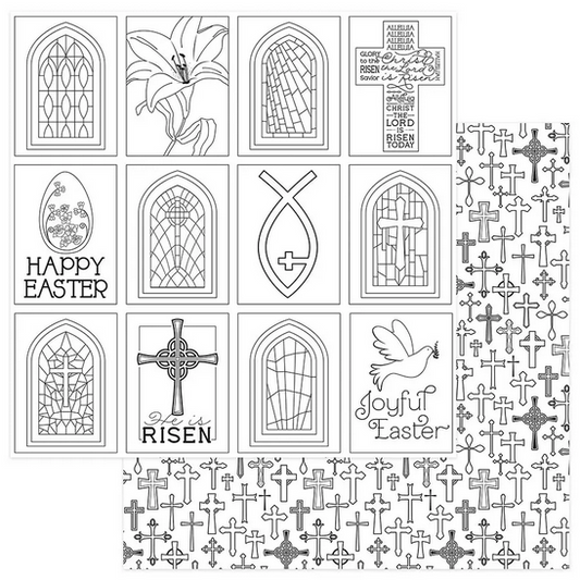 Color Me Easter Joy 12x12 in Easter Joy Collection by PhotoPlay