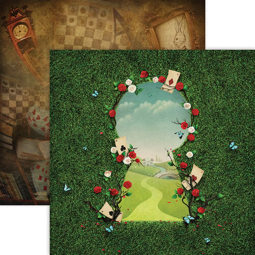 Through the Keyhole 12x12 Welcome to Wonderland Collection by Reminisce