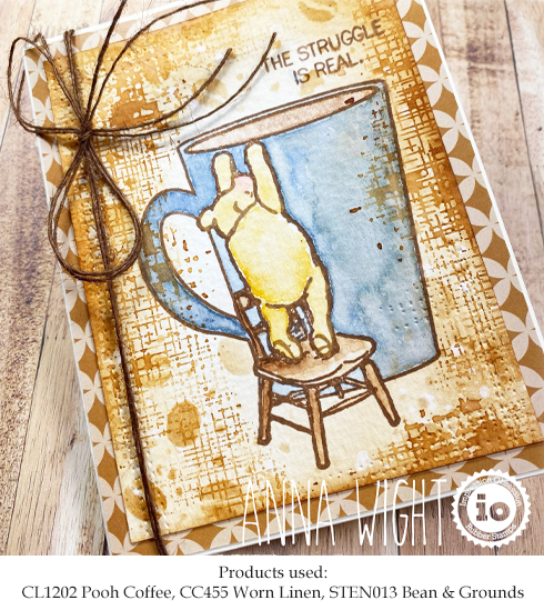 Pooh Coffee Stamp Set by Impression Obsession
