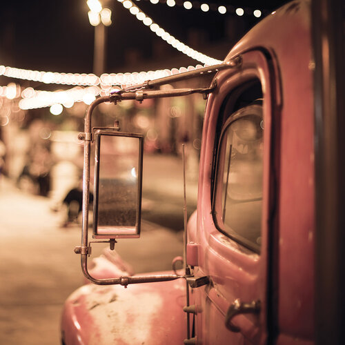 Night on the Town paper Vintage Truck collection by Reminisce