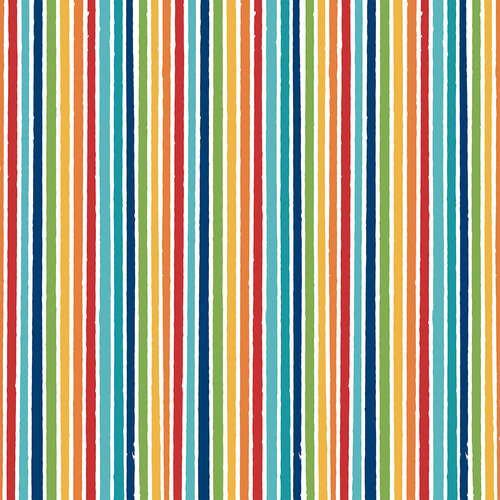 Bright Stripes 12x12 Pets Collection by Echo Park