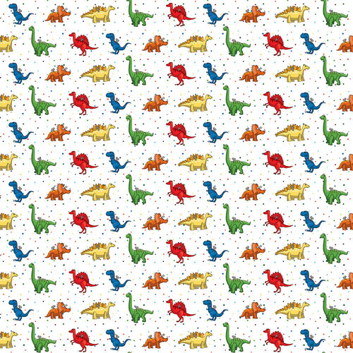 Wind Up Dinosaurs 12x12 Paper Little Boy Collection by Echo Park