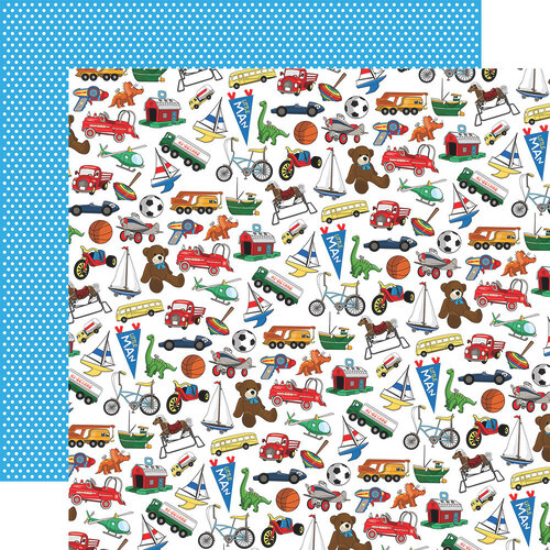 Treasured Toys 12x12 Paper Little Boy Collection by Echo Park