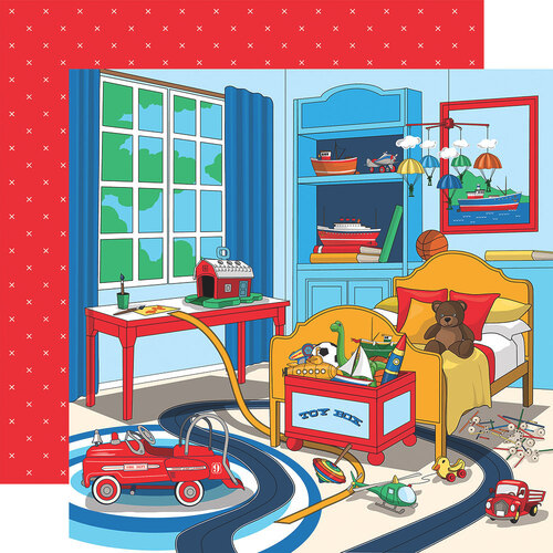 Play Room 12x12 Paper Little Boy Collection by Echo Park